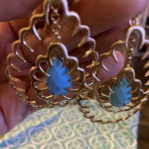 Like New Vintage Kendra Scott Zola Gold Earrings